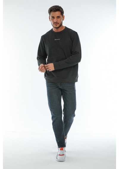 Süperlife Erkek Bisiklet Yaka Regular Fit Brooklyn Baskılı İnce Sweatshirt Spr22sw132 Antrasit Süperlife Erkek Bisiklet Yaka Regular Fit Brooklyn Baskılı İnce Sweatshirt Spr22sw132 Antrasit