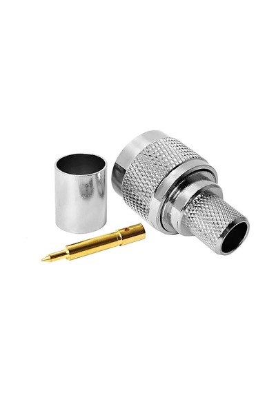 N Erkek Lmr400-Rg8 Sıkmalı Crimp Rf Konnektör Nm400C
