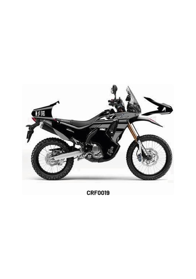 Honda Crf250 Rally "dakar Extreme" Tasarım Motosiklet Sticker Etiket Kaplama Modeli