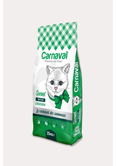 Carnaval Premium Gurme Tavuklu Yetişkin Kedi Maması 15 KG