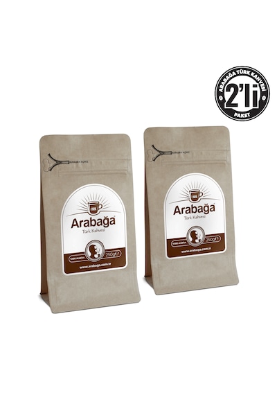 Arabağa Klasik Türk Kahvesi 250g Öğütülmüş 2'li
