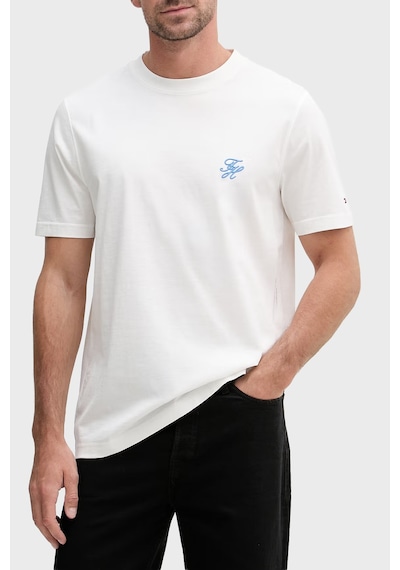 Tommy Hilfiger Logolu Pamuklu Regular Fit Bisiklet Yaka T Shirt Erkek T Shirt Mw0mw43066 Ybl Beyaz Tommy Hilfiger Logolu Pamuklu Regular Fit Bisiklet Yaka T Shirt Erkek T Shirt Mw0mw43066 Ybl Beyaz