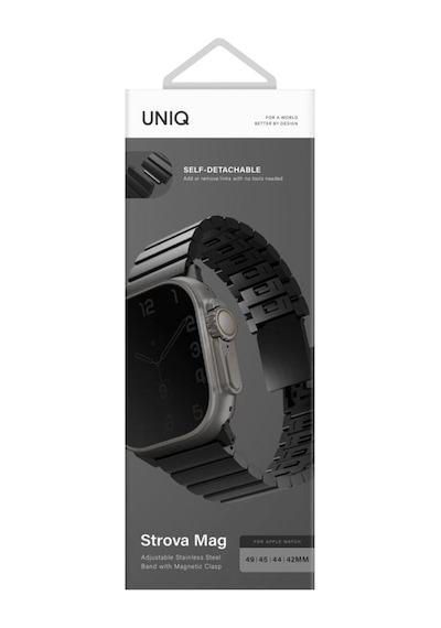 Watch Ultra 49mm Kordon Strova Mag Serisi Paslanmaz Çelik Ayarlanabilir Manyetik Toka 1