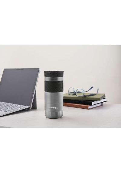 Contigo Byron Pro Snapseal Termos Bardak 470 Ml, Gri