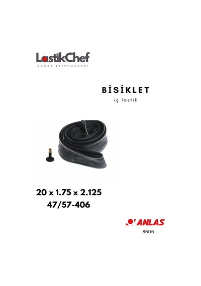 Bisiklet İç Lastiği 20x1.75x2.125