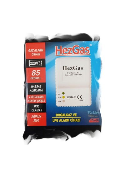 Hezgaz Doğalgaz Ve Lpg Alarm, Ce Belgeli Ve Gazmer Onaylı, Selenoid Vana Uyumlu Diğer