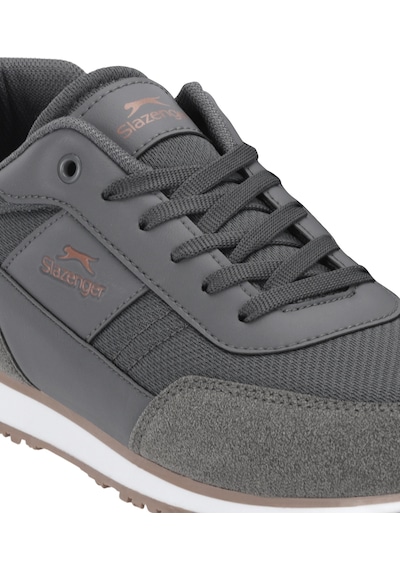 Slazenger Iskra I Erkek Koyu Gri Günlük Spor Ayakkabısı