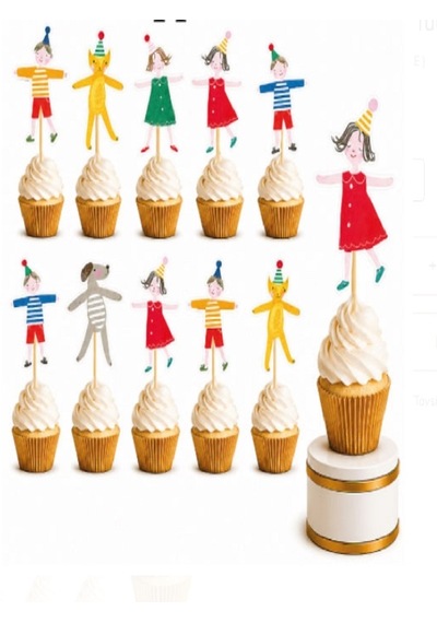 El Ele Tutuşan Çocuklar Parti Bannerı 3 Metre + 10 Adet Cupcake Kürdan Seti Doğum Günü Süsü Dekorasyonu Tüm Yaşlar