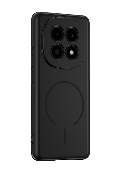Maks Technology Redmi Note 15 4g Kılıf M-safe Şarj Özellikli Mkst Meta Kapak - Siyah