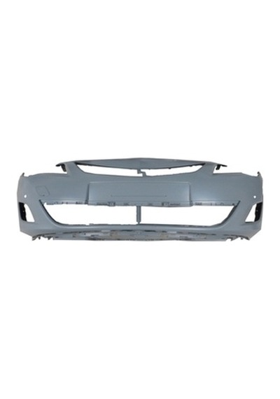 Opel Astra J Sd/hb 10/12 Ön Tampon Gri Astarlı Far Yıkamasız/sensör Delikli Eurobump - Tampon