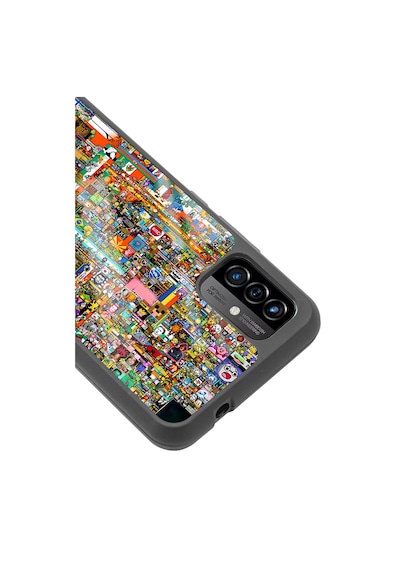 P13 Blue Max Pro Lite 2022 R/place Hatıra Tasarımlı Glossy Telefon Kılıfı Çok Renkli