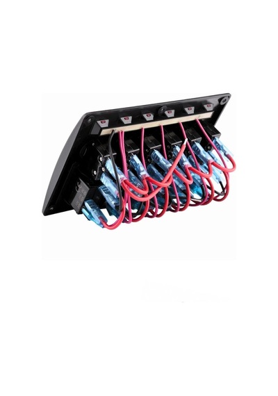 Shuıvan Bfy 6'lı Switch Panel Tam Otomatik Sigorta Paneli - Işıklı-1987
