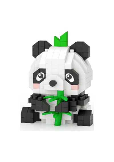 Loz Blok Oyuncak Panda 170 Parça Mini Poşet Lz-8633