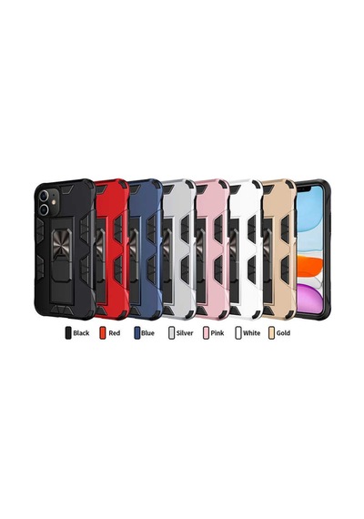 Apple Uyumlu iPhone 11 Kılıf Wolverine Armour Case