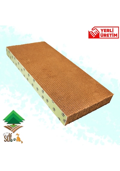 Sdf Kereste Kedi Tırmalama Karton Düz 2'li 23 x 47 x 4 CM Sdf Kereste Kedi Tırmalama Karton Düz 2'li 23 x 47 x 4 CM
