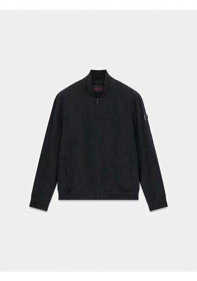 Guess Esnek Katlanabilir Bomber Erkek Siyah Ceket M6rl09wj362-jblk Siyah