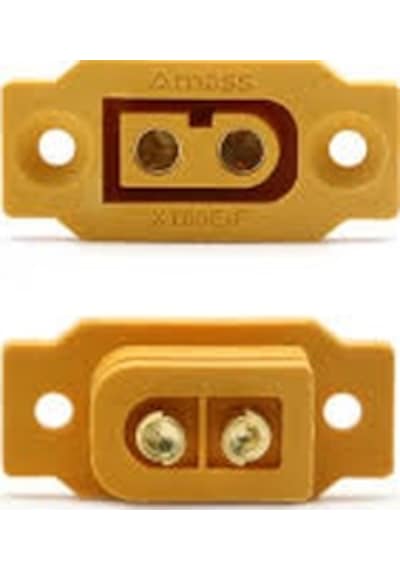 Gözeler Xt60e-f Panel Tip Dişi Konnektör- Xt60 Plug