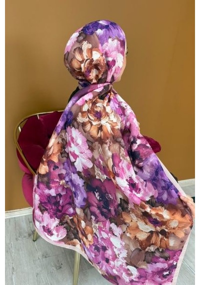 Mimiyum Mina Soft Şal - Model 4 Çok Renkli