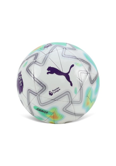 Orbita Play Pl Thrill Unisex Yetişkin Top, Puma White-multicolor, 5