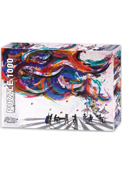 Star Puzzle 1000 Parça Renklerin Senfonisi Puzzle