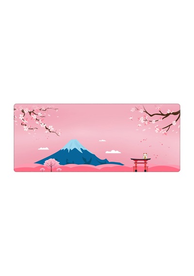 Porge Gamer Mouse Pad 90x40 Mouse Pad Xxl Büyük Pembe Oyuncu Mousepad Pembe Fuji, 90x40 Cm 3mm Kalınlık Sku: Zeusb0bhm9n5wr