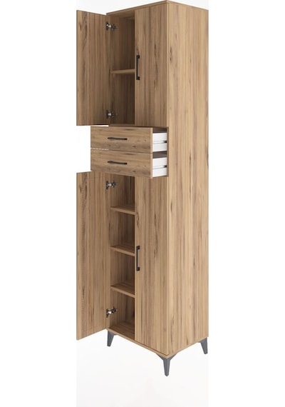 Hyperion Dolap 5 Raflı 2 Çekmeceli 4 Kapaklı 60x44x243 Çam-çam Çam Hyperion Dolap 5 Raflı 2 Çekmeceli 4 Kapaklı 60x44x243 Çam-çam Çam