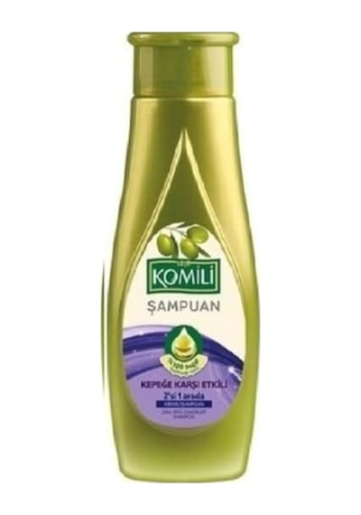 Komili Zeytinyağlı Kepeğe Karşı Etkili 2'si 1 Arada Şampuan 500 ML