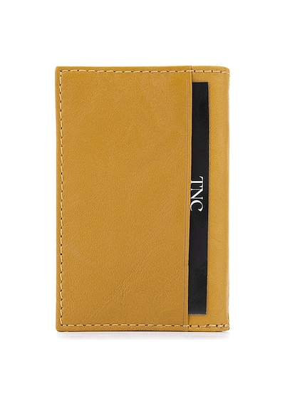 Tamer Tanca Unisex Hakiki Deri Hardal Kartlık 688 4031d Krtlk Sk24-25 Hardal