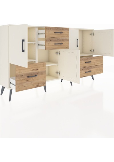 Arges Konsol 4 Raflı 5 Çekmeceli 4 Kapaklı 176x30x99 Aytaşı-aytaşı/çam Aytası/atlas Çam - Aytası Arges Konsol 4 Raflı 5 Çekmeceli 4 Kapaklı 176x30x99 Aytaşı-aytaşı/çam Aytası/atlas Çam - Aytası