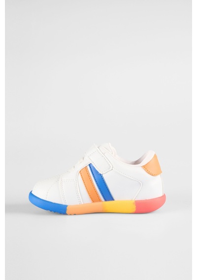 Vicco Heika Basic Unisex İlk Adım Beyaz Sneaker