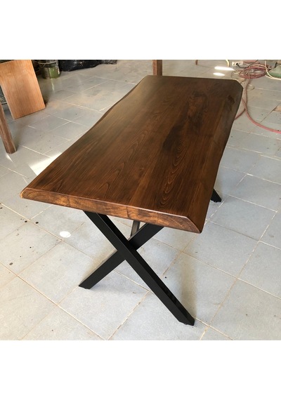Bintaşmobilya Kütük Ağaç Masa-120X70.Cm