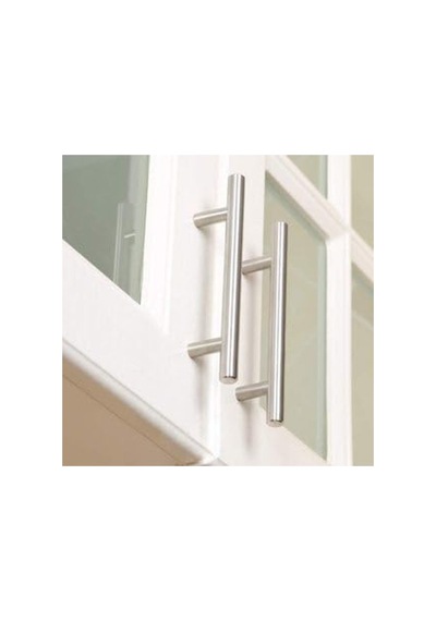 Paslanmaz Metal Dolap Kulp, 96 Mm Boyutunda Mobilya Çekmece Kulbu 155 x 230 MM (Büyük Boy)