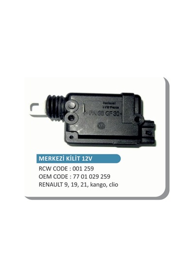 Skauto Rockswell Renault R9 / R11 / R19 Clıo / Kangoo Merkezi Kilit Motoru