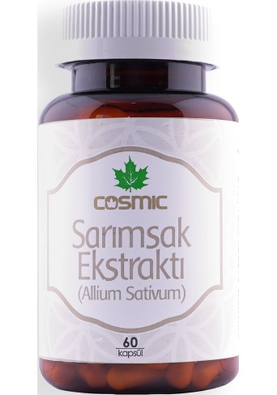 Sarımsak Ekstrakt Kapsülü 60 Kapsül