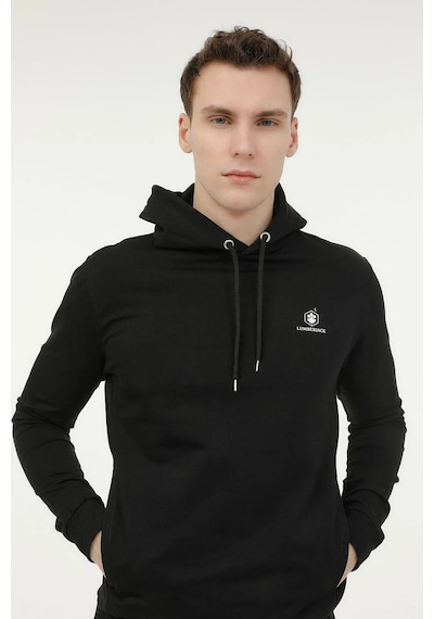 Lumberjack Kapüşonlu Siyah Erkek Sweatshirt 2wsn733pr 001