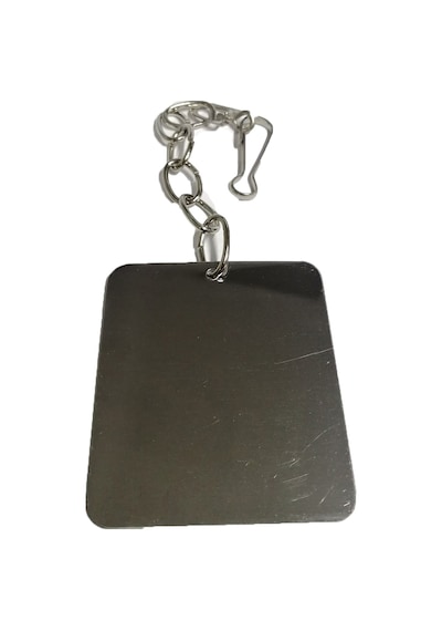 Krom Ayna Kuş Oyuncağı 7x8 CM