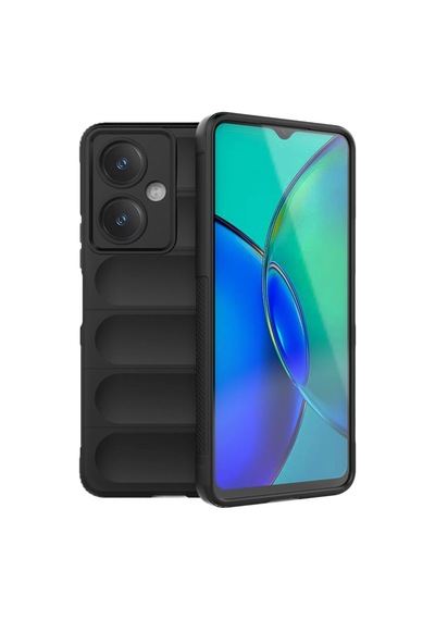 Vivo Y27 Kılıf Optimum Silikon - Siyah Renkli