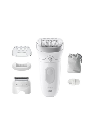 Braun Silk-épil Se7-041 Islak Ve Kuru Depiladora Eléctrica 3 Kablo Gris