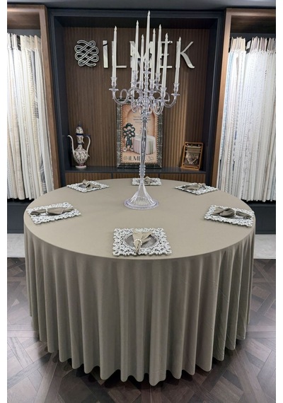 Dertsiz Yuvarlak Masa Örtüsü 280-300-320 Cm Geniş En Dikişsiz Düğün Davet Organizasyon Otel Restoran Çikolata Çikolata Dertsiz Yuvarlak Masa Örtüsü 280-300-320 Cm Geniş En Dikişsiz Düğün Davet Organizasyon Otel Restoran Çikolata Çikolata