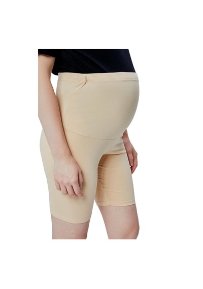 Luvmabelly Maternity 8028 Pamuklu Hamile Şort Tayt Ten