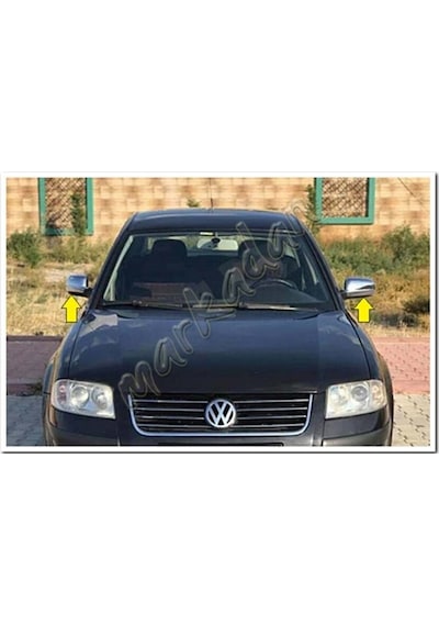 Markadan Vw Passat 3B Krom Ayna Kapağı 1997-2004 2 Parça Abs  Krom