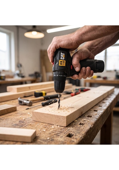 Cat Dx1160.1 12volt/2.0ah Li-ion Tek Akülü Kömürsüz Profesyonel Şarjlı Darbeli Matkap