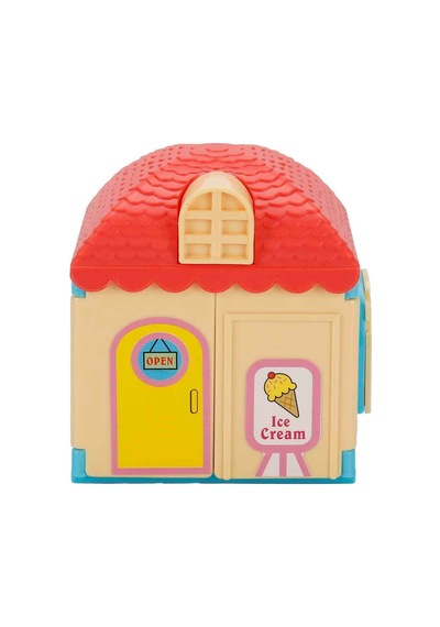 8 Cm Mini Hayvan Evleri - Dondurma Dükkanı