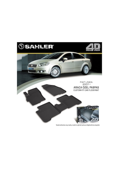 Sahler Fiat Linea Havuzlu Paspas 4.5D 2008 Model Uyumlu