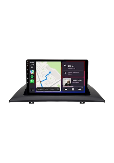 Bmw X3 2004-2010 Android Multimedya Carplay Android Auto Navigasyon Kameralı 4gb Ram 64gb 9"
