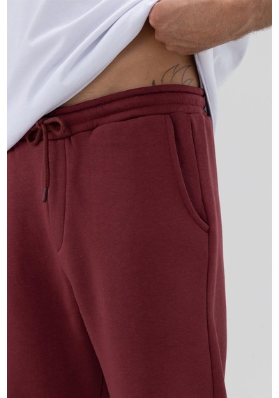 Vamos Basic Paça Lastikli Eşofman Alt Bordo