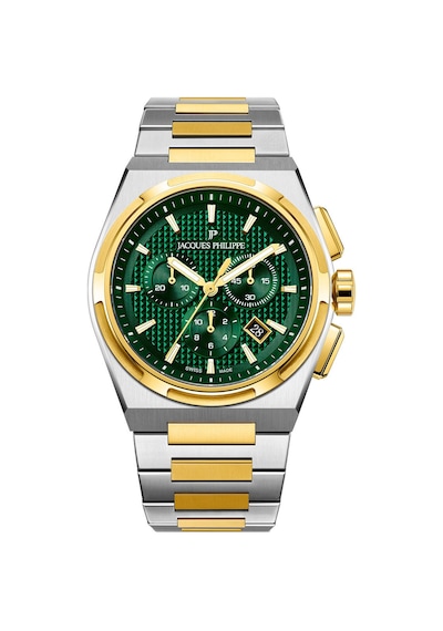Jacques Philippe Jpqgc4173x8xs Erkek Metalik Gri