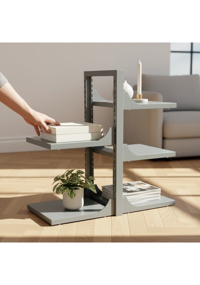 Hamton Versashelf Decorack - Dekoratif Metal Raf - Siyah - 550 Cm Mega Hamton Versashelf Decorack - Dekoratif Metal Raf - Siyah - 550 Cm Mega