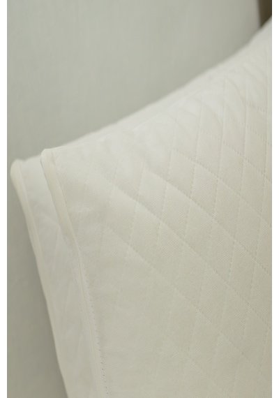 Adarya Home Kapitoneli Fermuarlı Yastık Koruyucu Alez 12 Adet 50 x 70