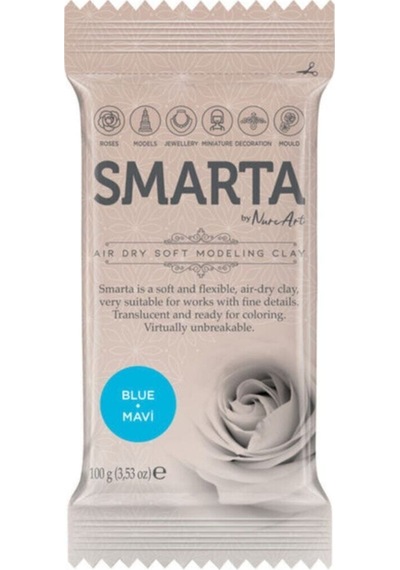 Smarta Modelleme Hamuru 100 Gr. Mavi